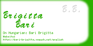 brigitta bari business card